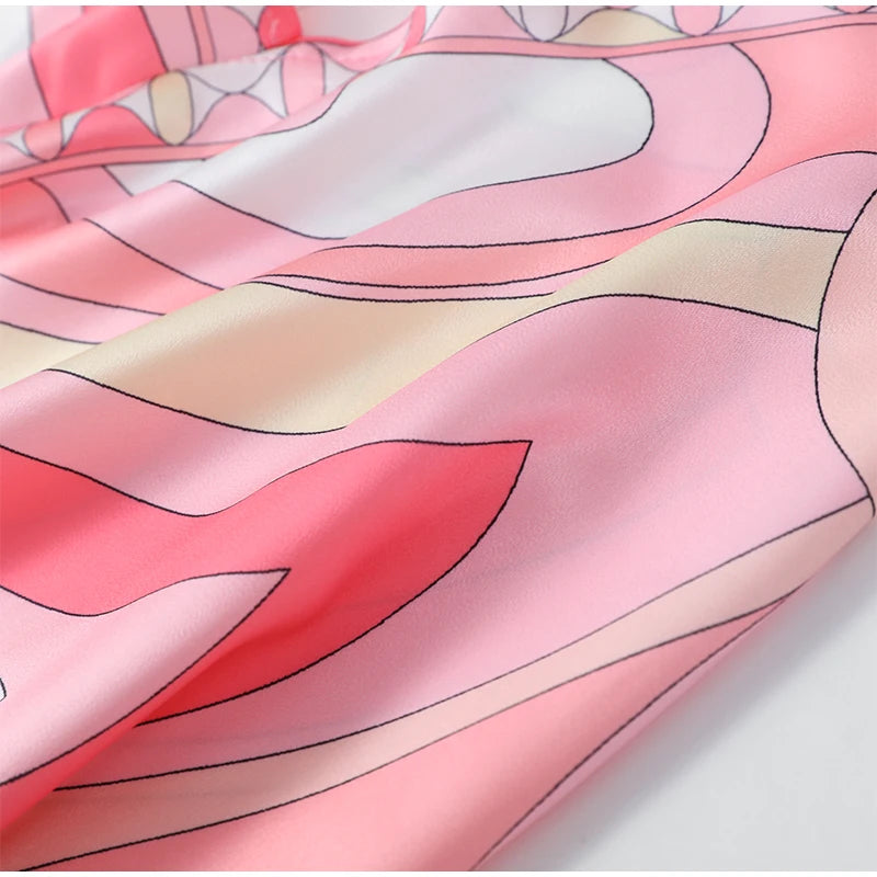 Pucci Summer Backless Pink Dress
