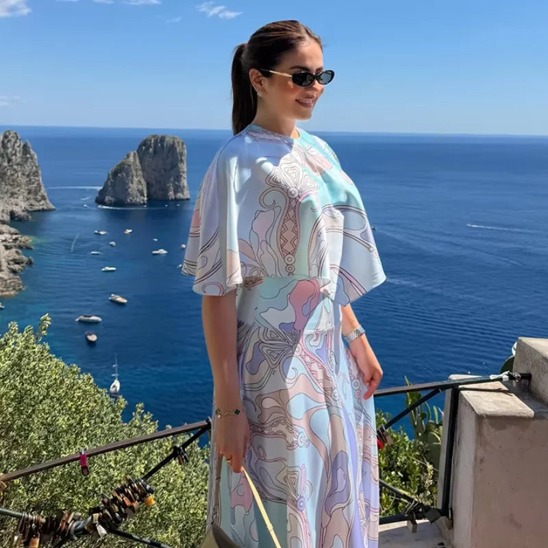 Pucci Resort Vacation Wear Cape Shawl