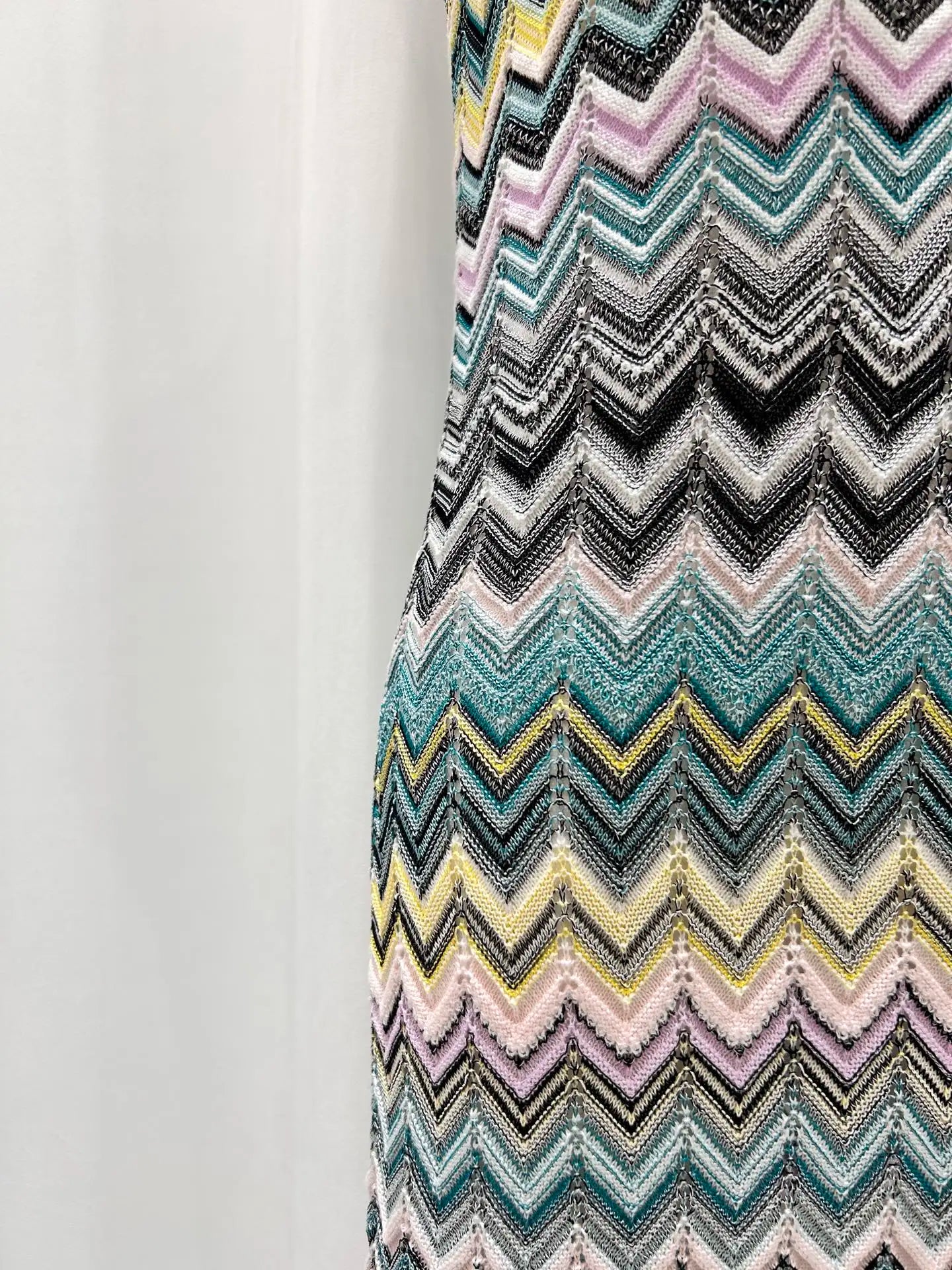 Missoni new zig zag knit dress