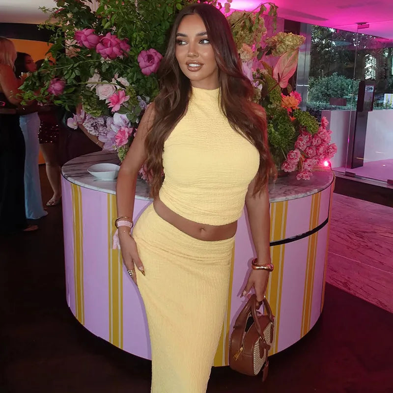 YELLOW Trending dress