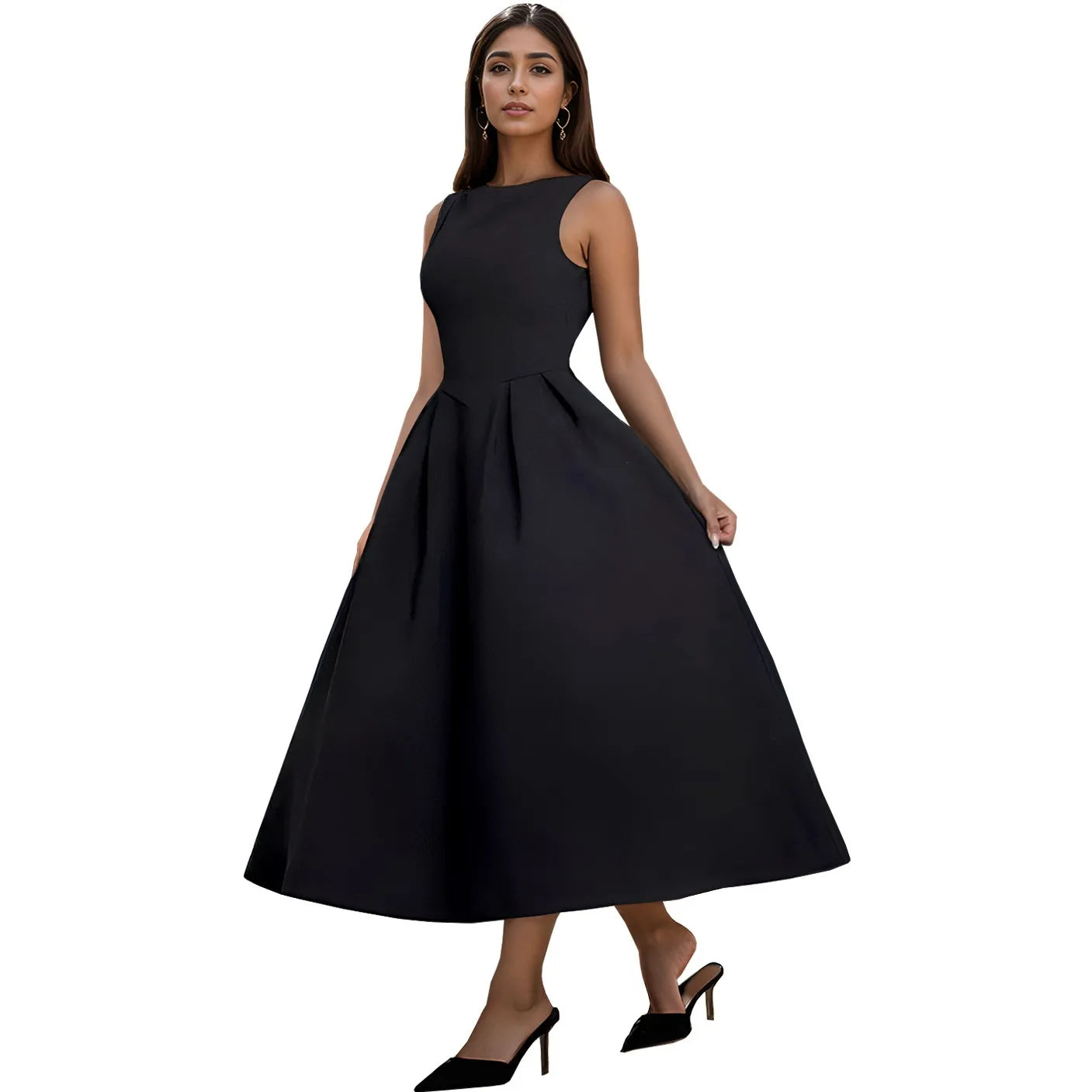 Elegant Luxury Formal Cotton Dress