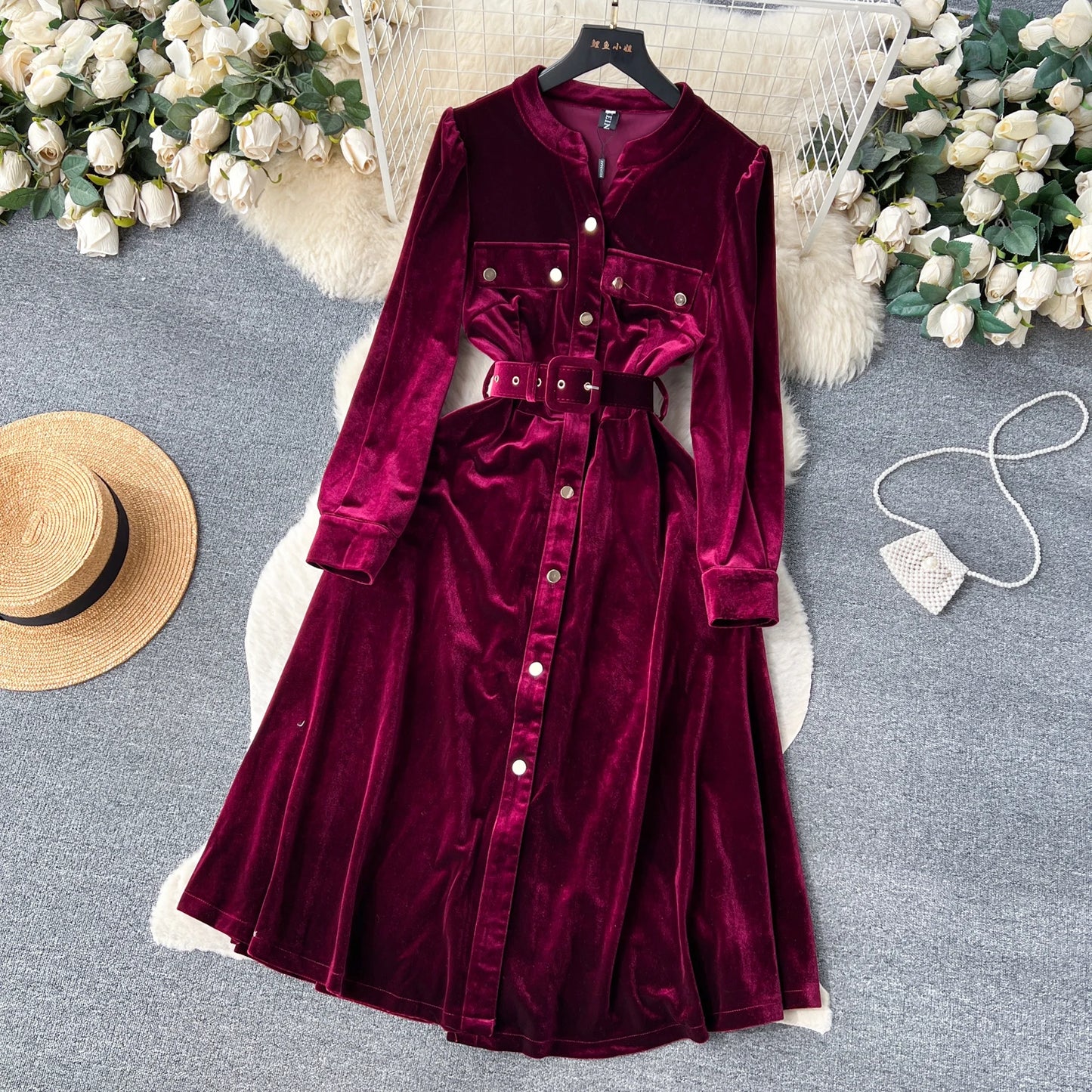 Kate Middleton's Velvet Dress