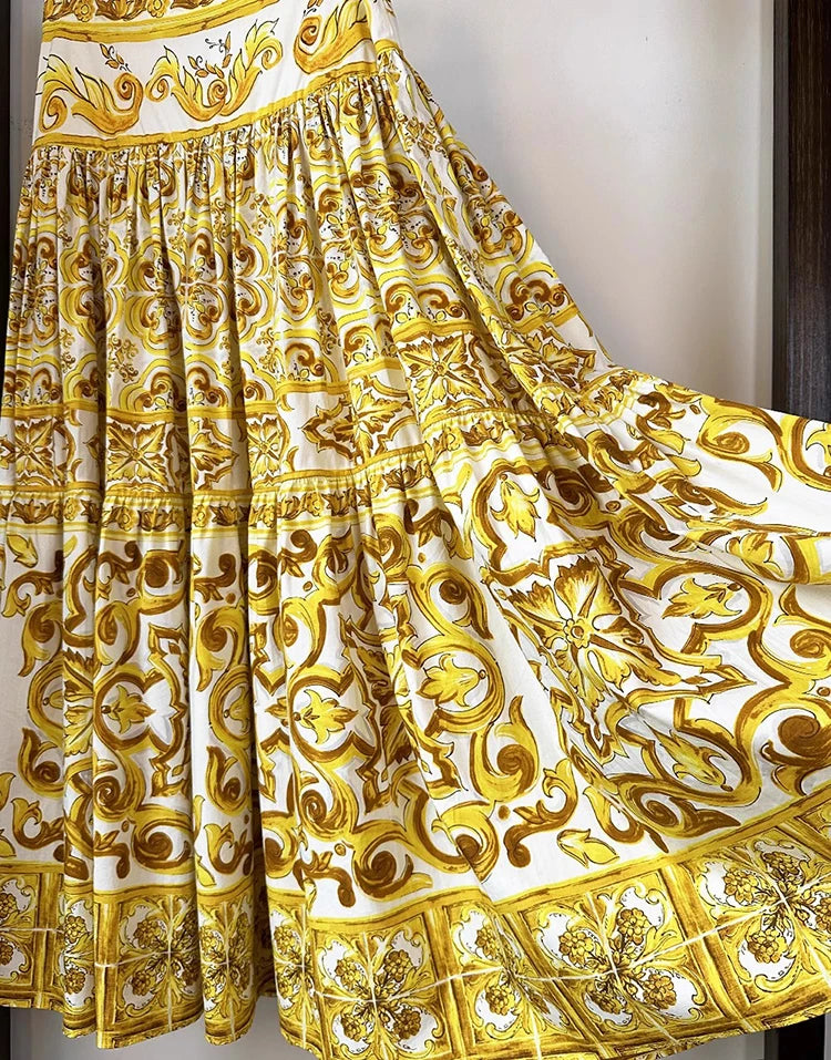Latest Yellow Dolce Vita Dress