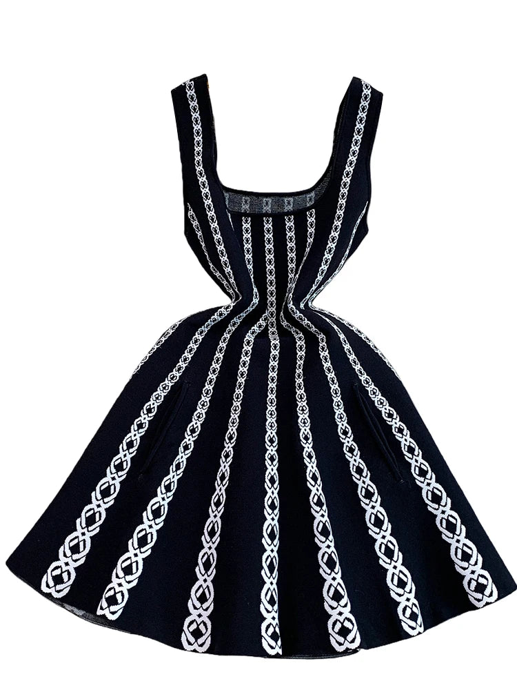 Maje Sandro Knit Pocket Dress
