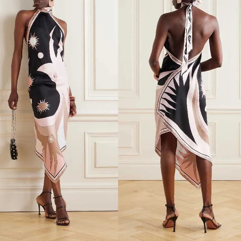 Pucci Silk Elegant Backless