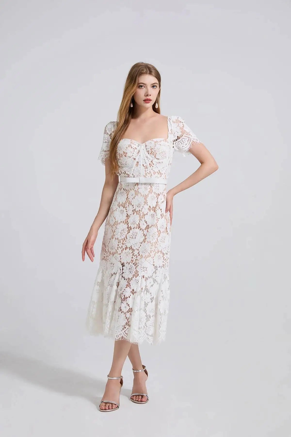 Elegant Lace Formal Dress