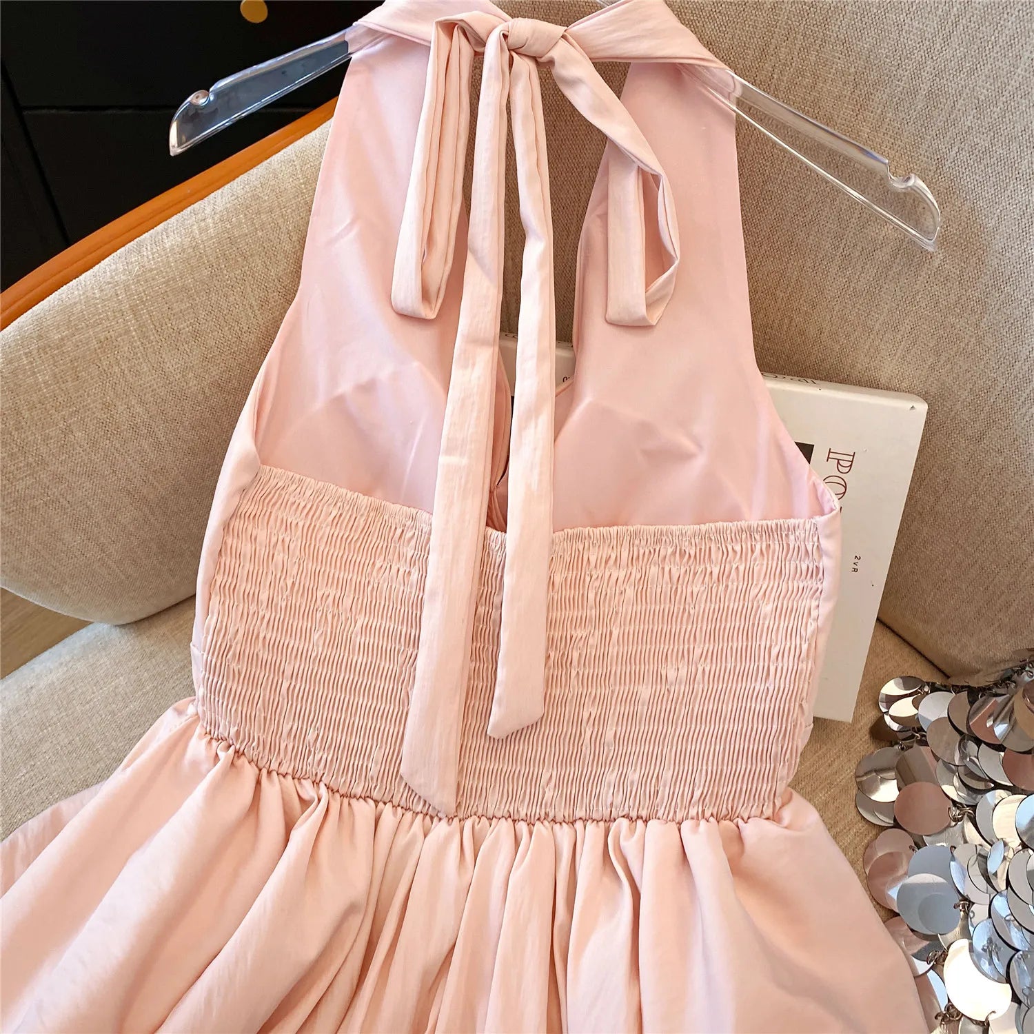 Halter Top With Build-in Bra
