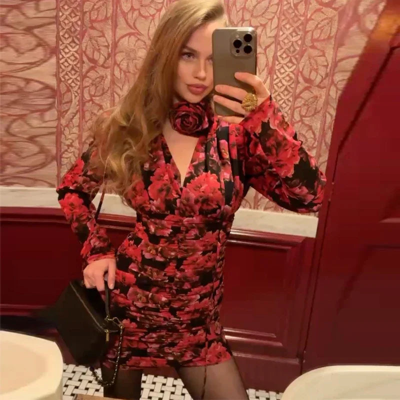 Floral Mini Dress