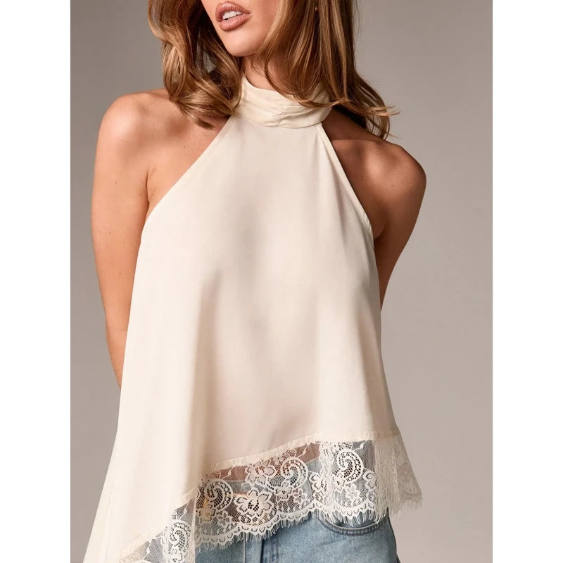 Asymmetrical Silky Top clio - Shellss