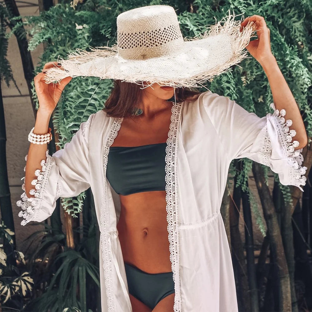 Bikini Beach Cover up Tunics Kaftan