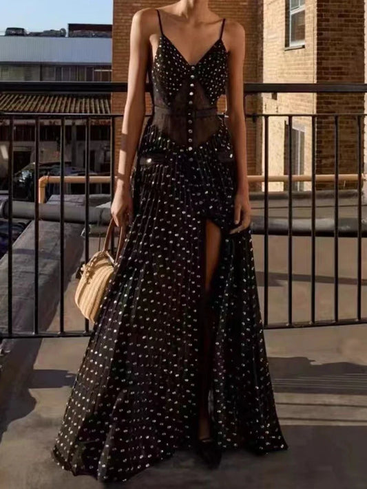 Chiffon embellished Party Dress