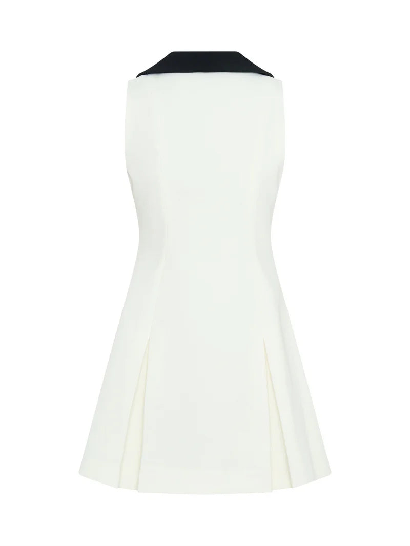 Big Collar Sail Collar Mini Dress