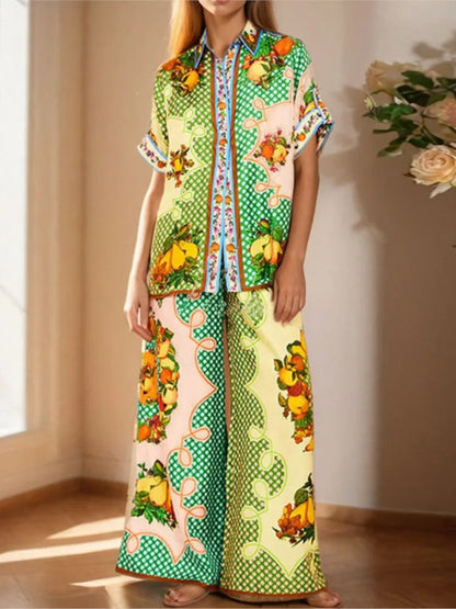 2 Piece Pant set - Top brand celebrity Co ord