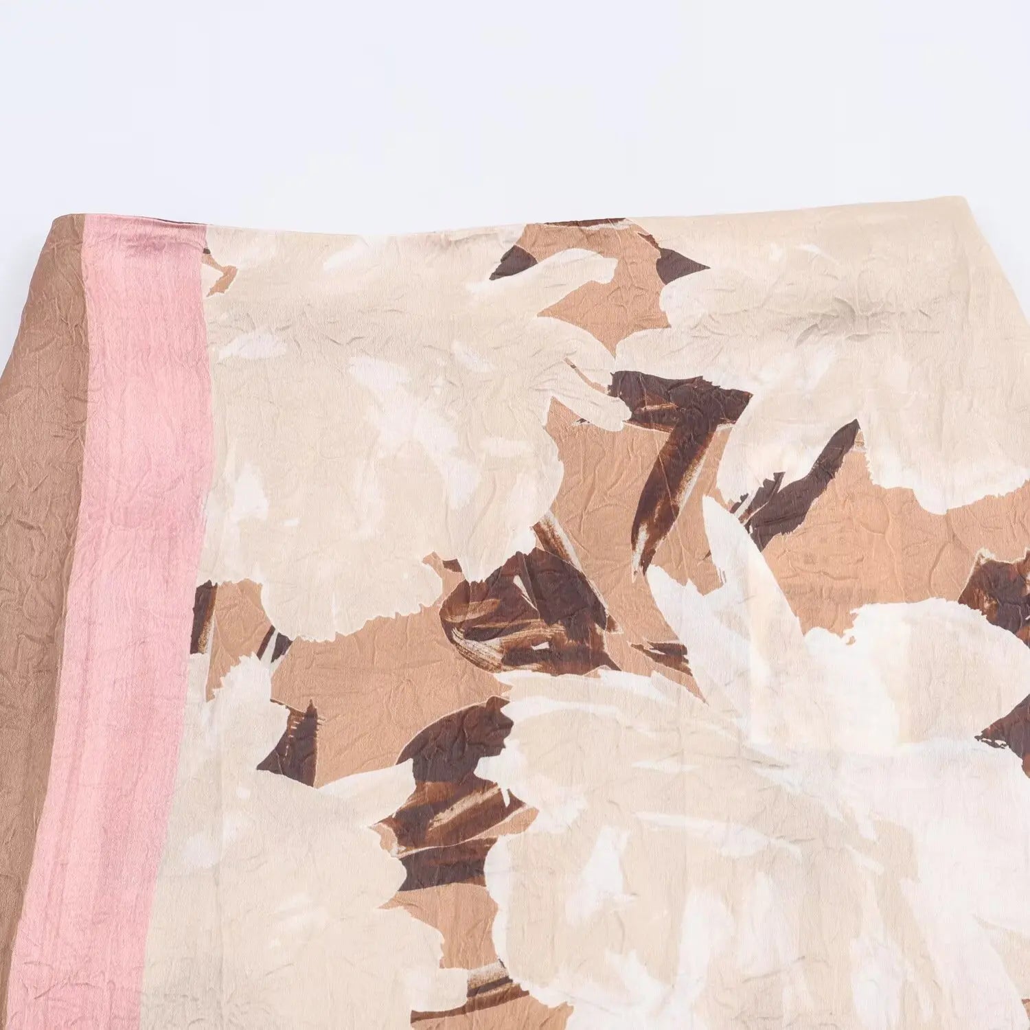 Printed Crepe Skirt