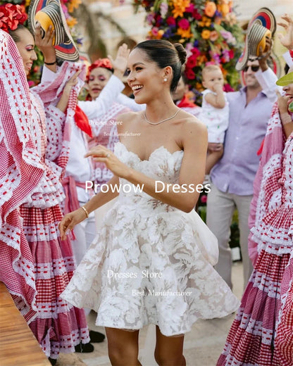 Mini Wedding or Guest Dresses Sweetheart