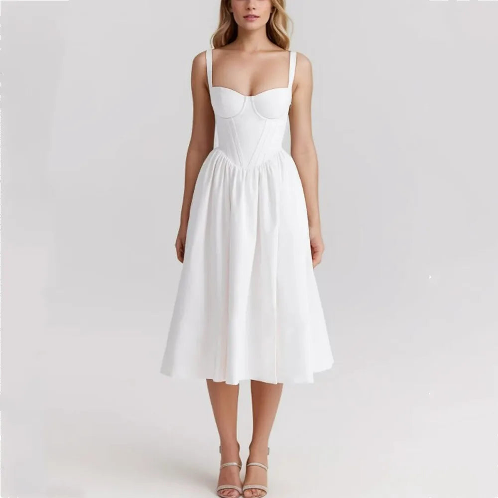 25' Summer Doll Dress Midi