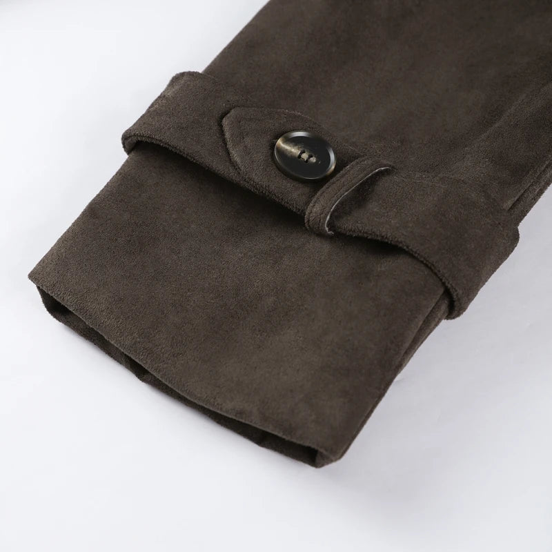 Trending Brown Suede Jacket