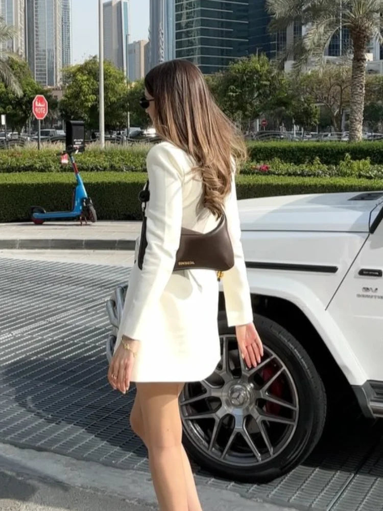 Elegant & Chic Blazer Dress