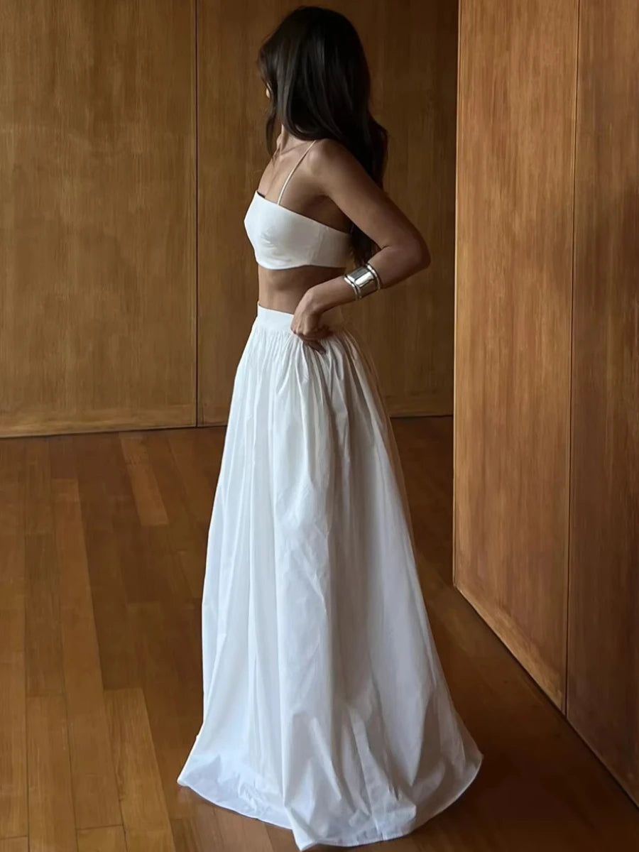 1 brown khaki white set