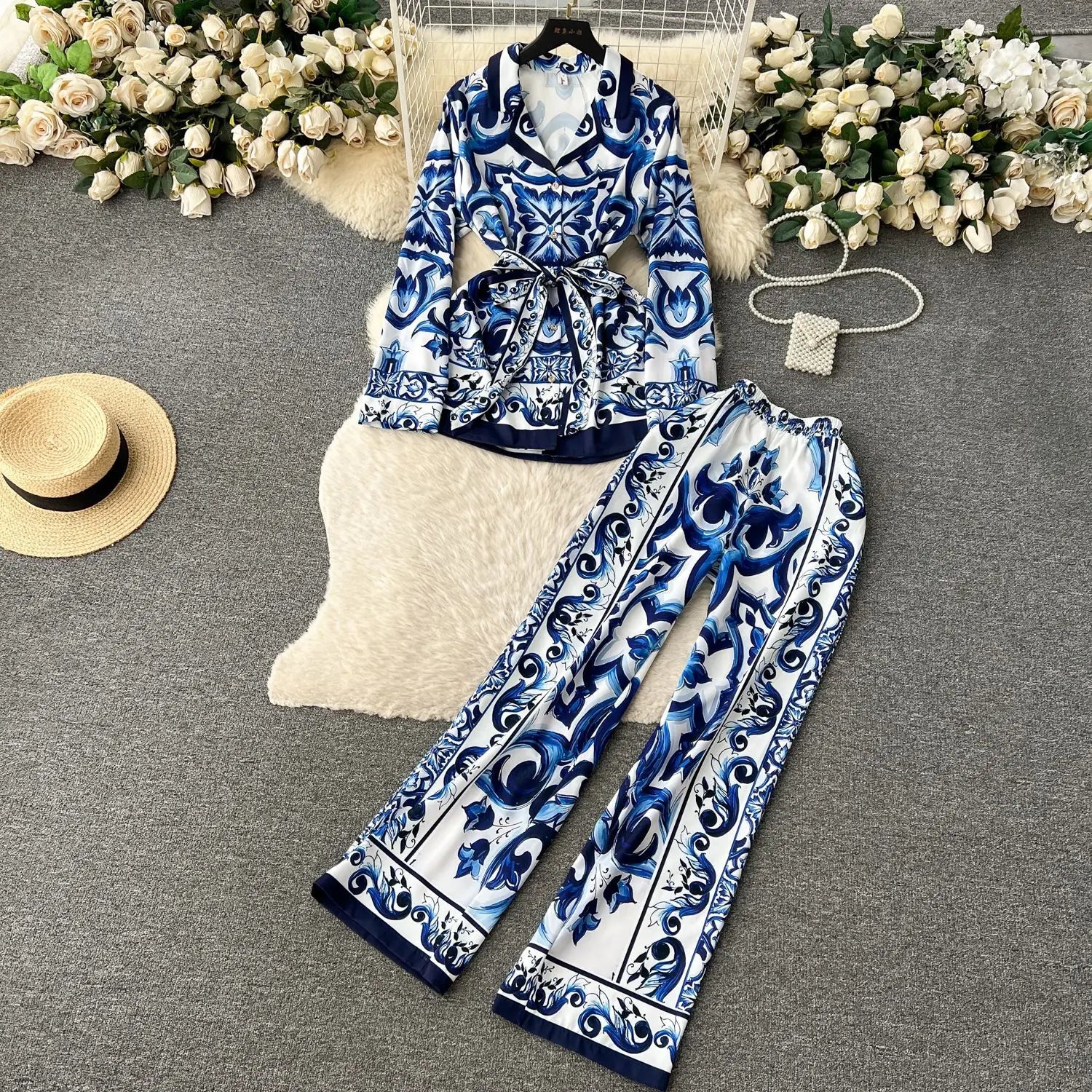 Boho MAjolica Dolce Set - Shellss