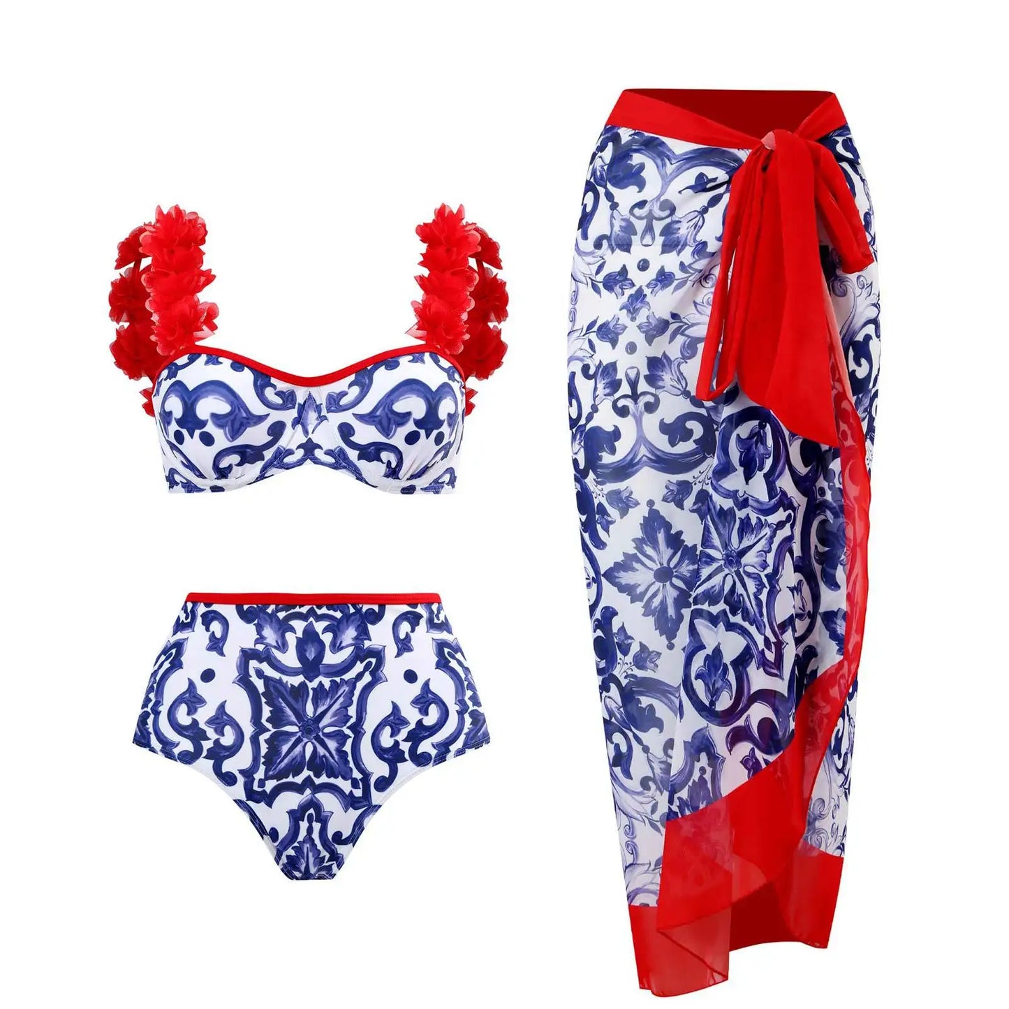 1 Dior Print Bikini Set