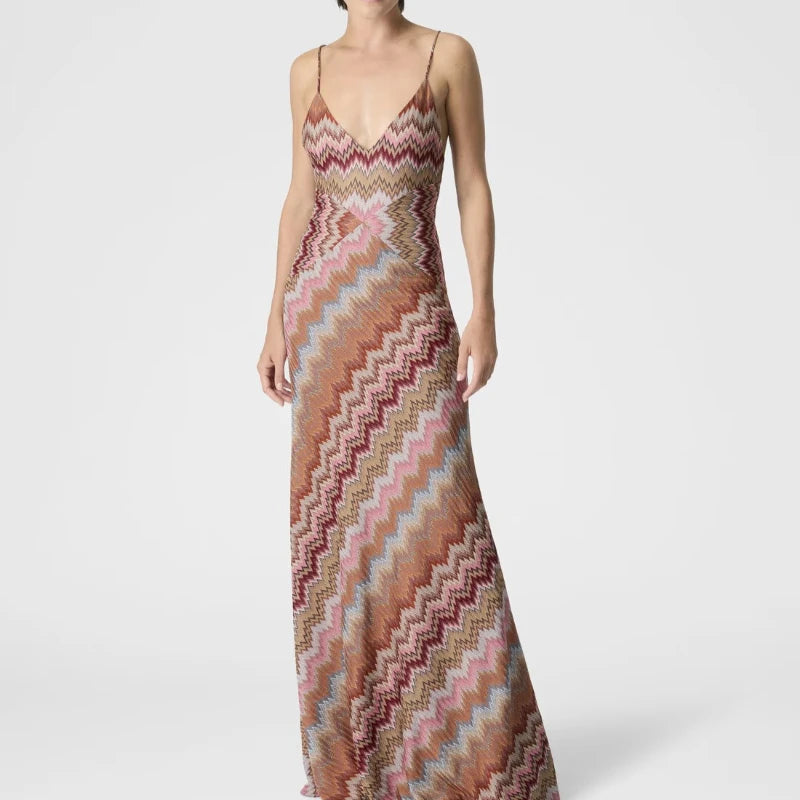 Missoni Long Blue and Red