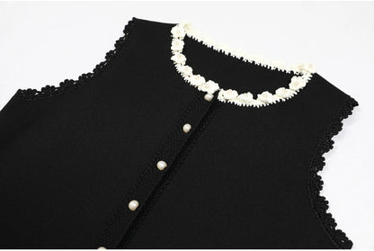 Sandro Knitted Black dress