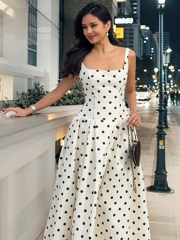1 Polka Dots Long dresses