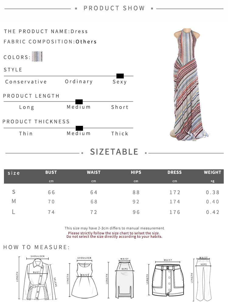 Missoni White Striped Long