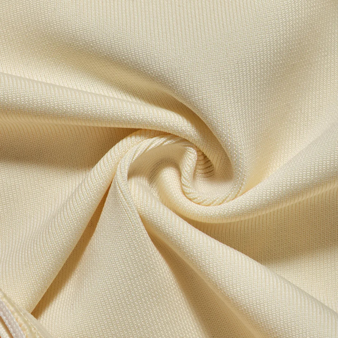 Golden Pink Tassel Metallic Spark Dress - Shellss