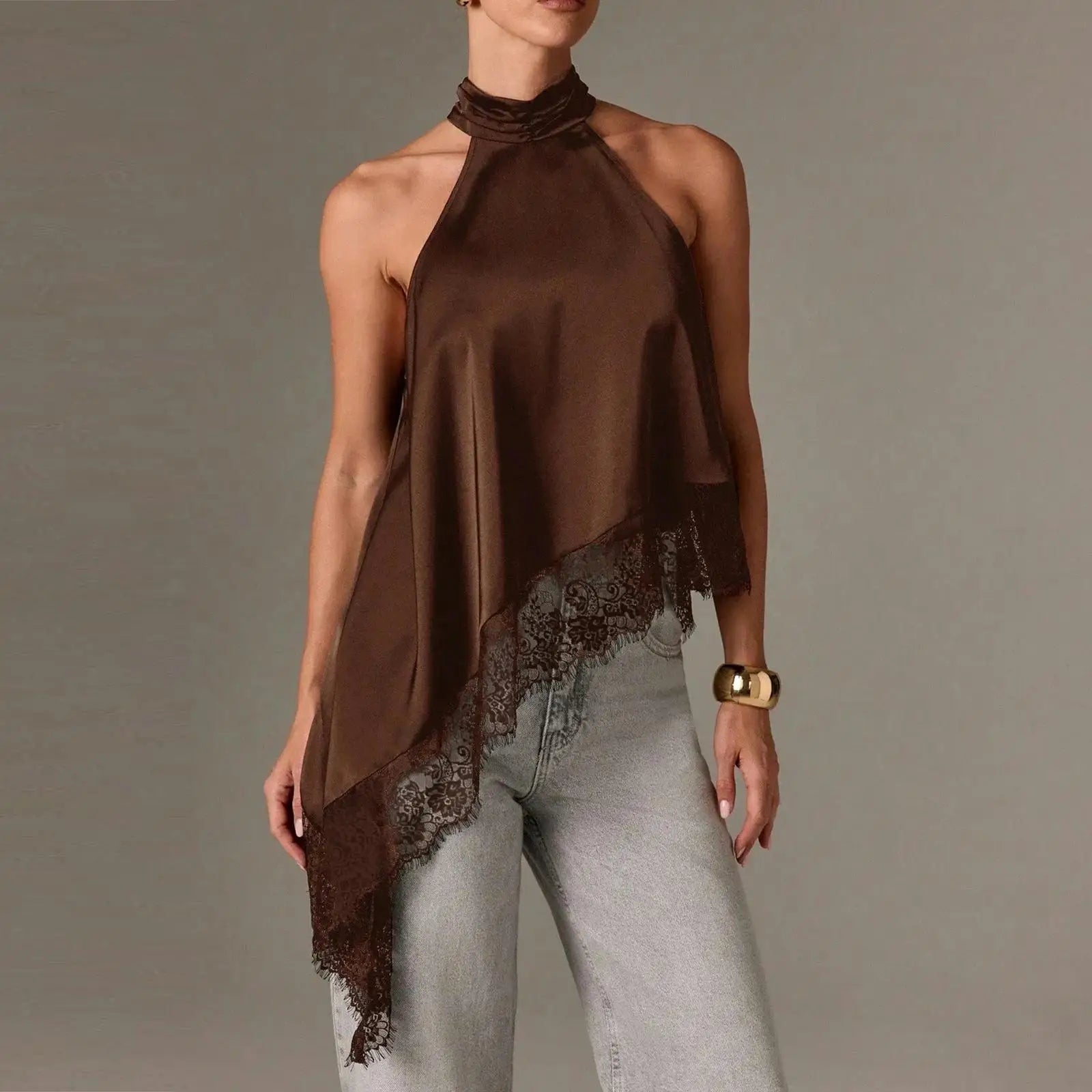 Asymmetrical Silky Top clio - Shellss