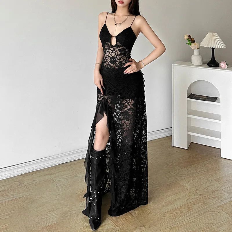 Lace Long Dress