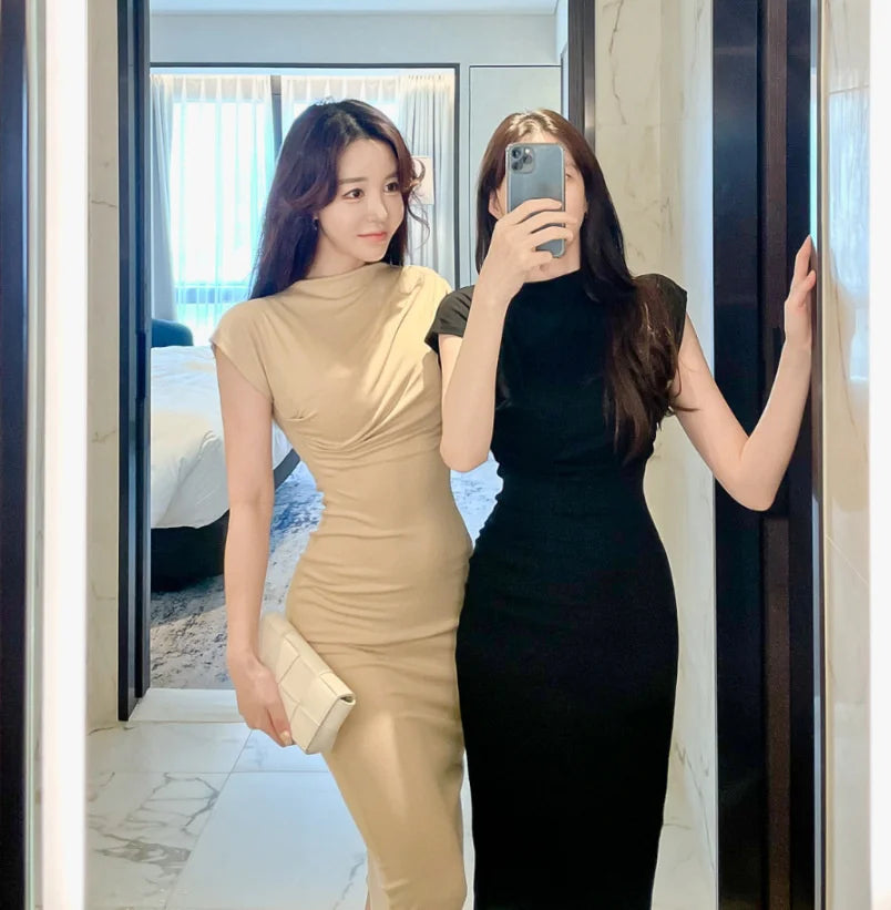 Summer New Short Sleeve Women Folds Casual Charm