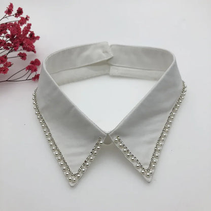 Embellished shirt collar- The royals collection