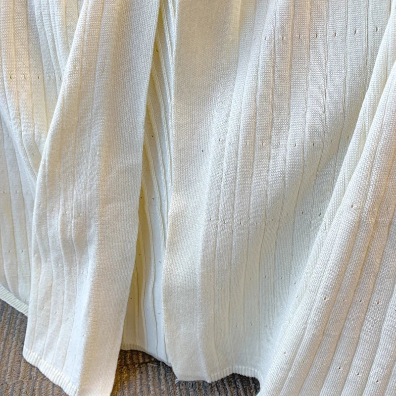 Gestricktes Golf-Tages-Renntag-Kleid