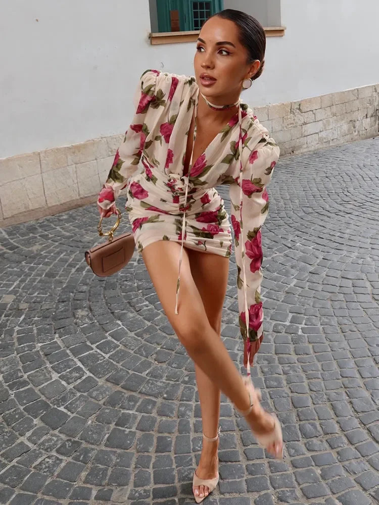 Floral Mini Dress