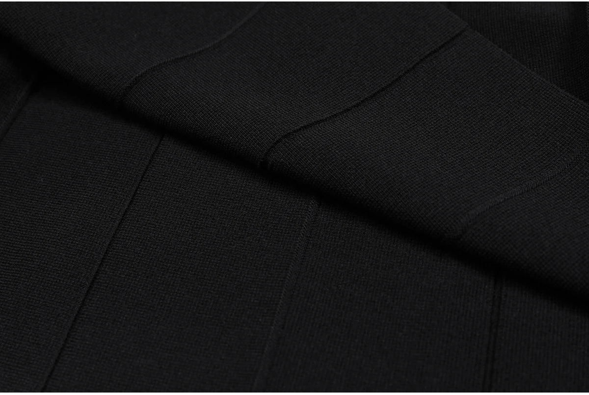 Sandro Knitted Black dress