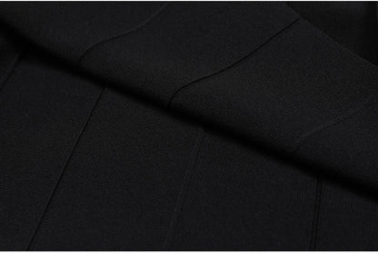 Sandro Knitted Black dress