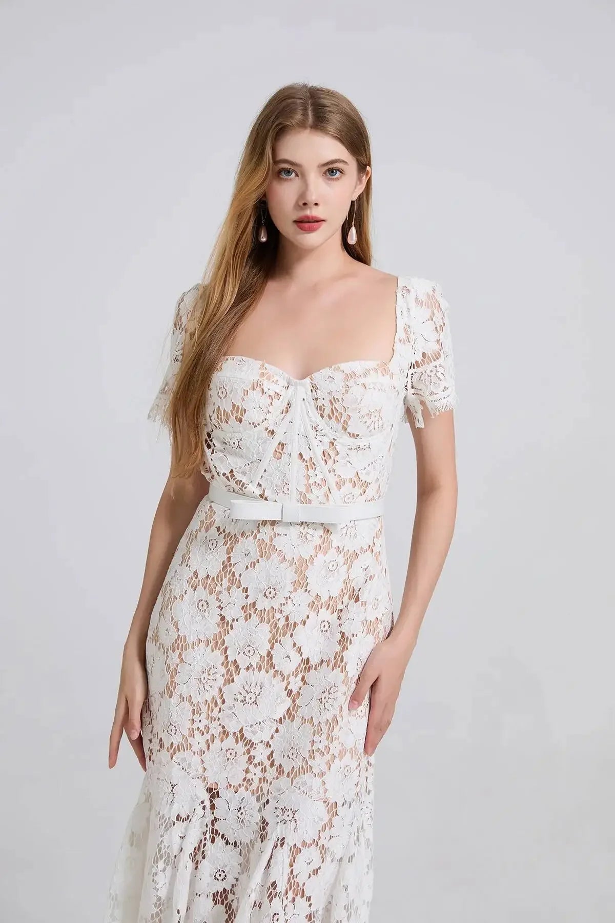 Sexy Elegant Lace Formal Dress