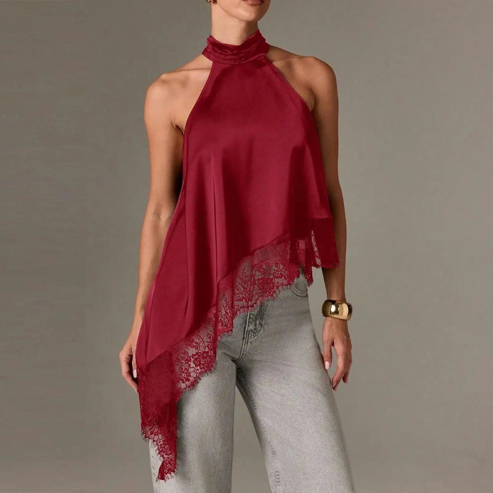 Asymmetrical Silky Top clio - Shellss