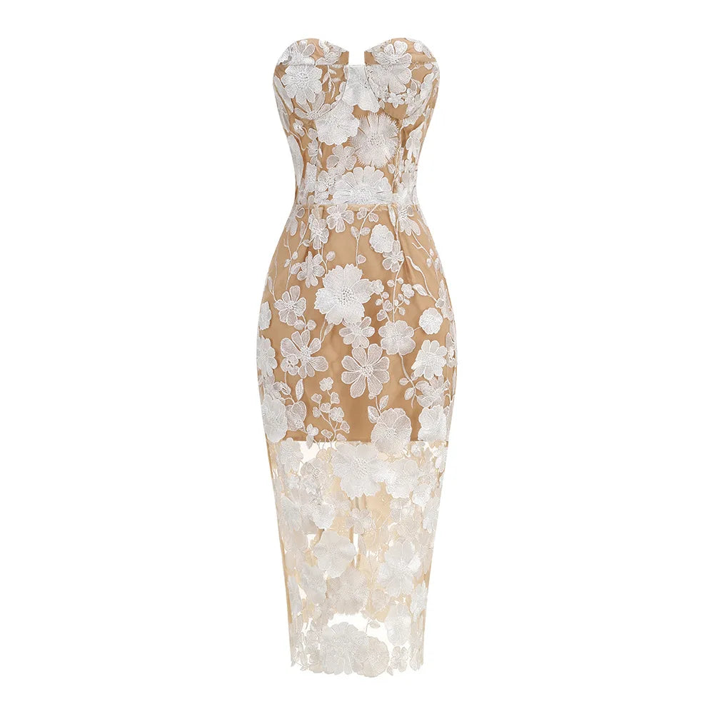 Luxury Glam Embroidered Beauty