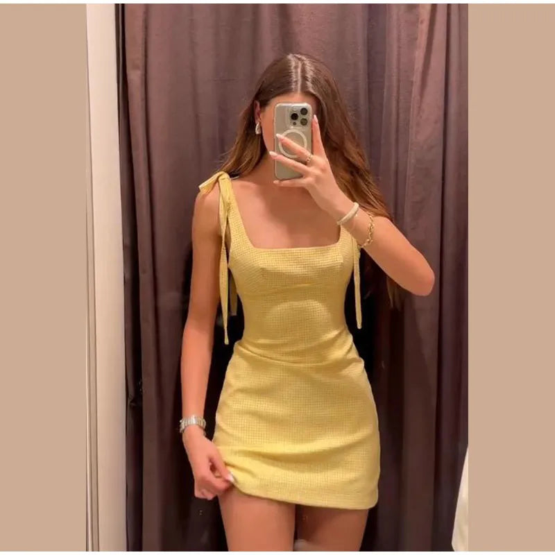 1 Starfish Sequins embroidered Mini Dresses