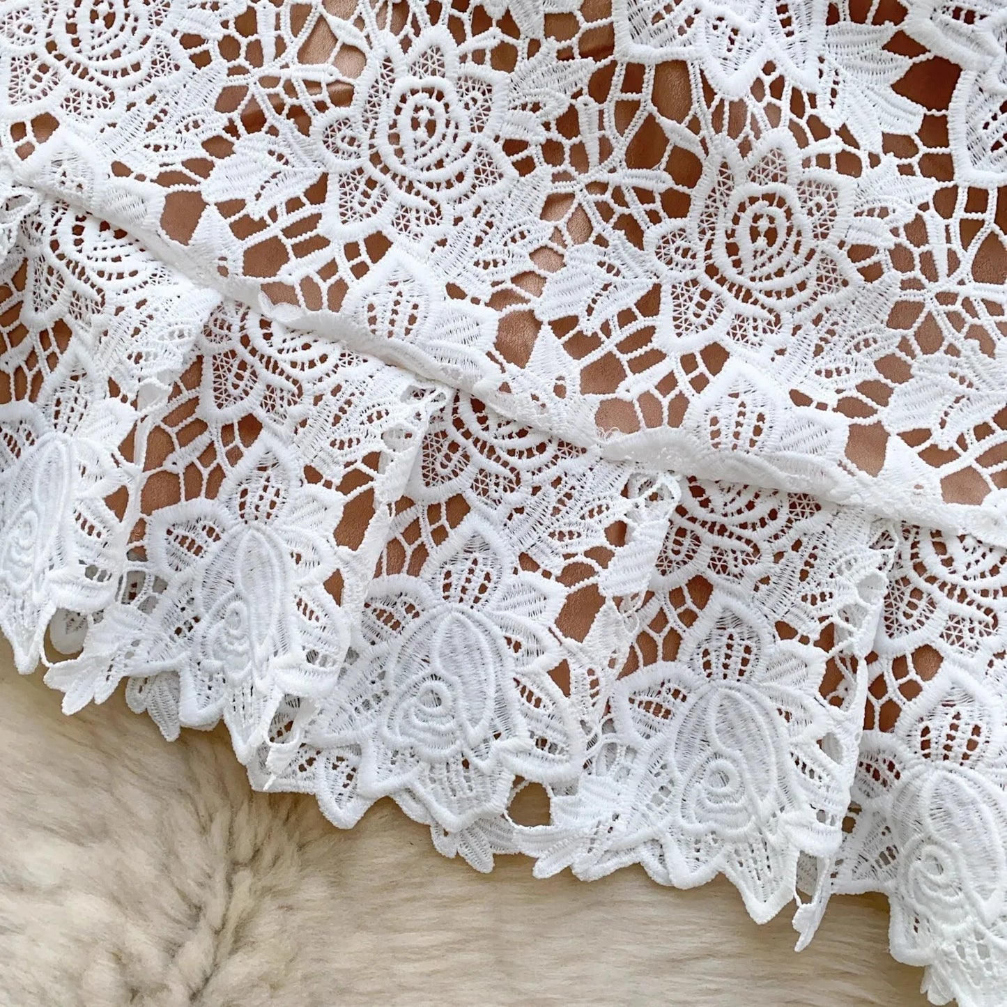 Lace Embroidery Fishtail Party Dresses