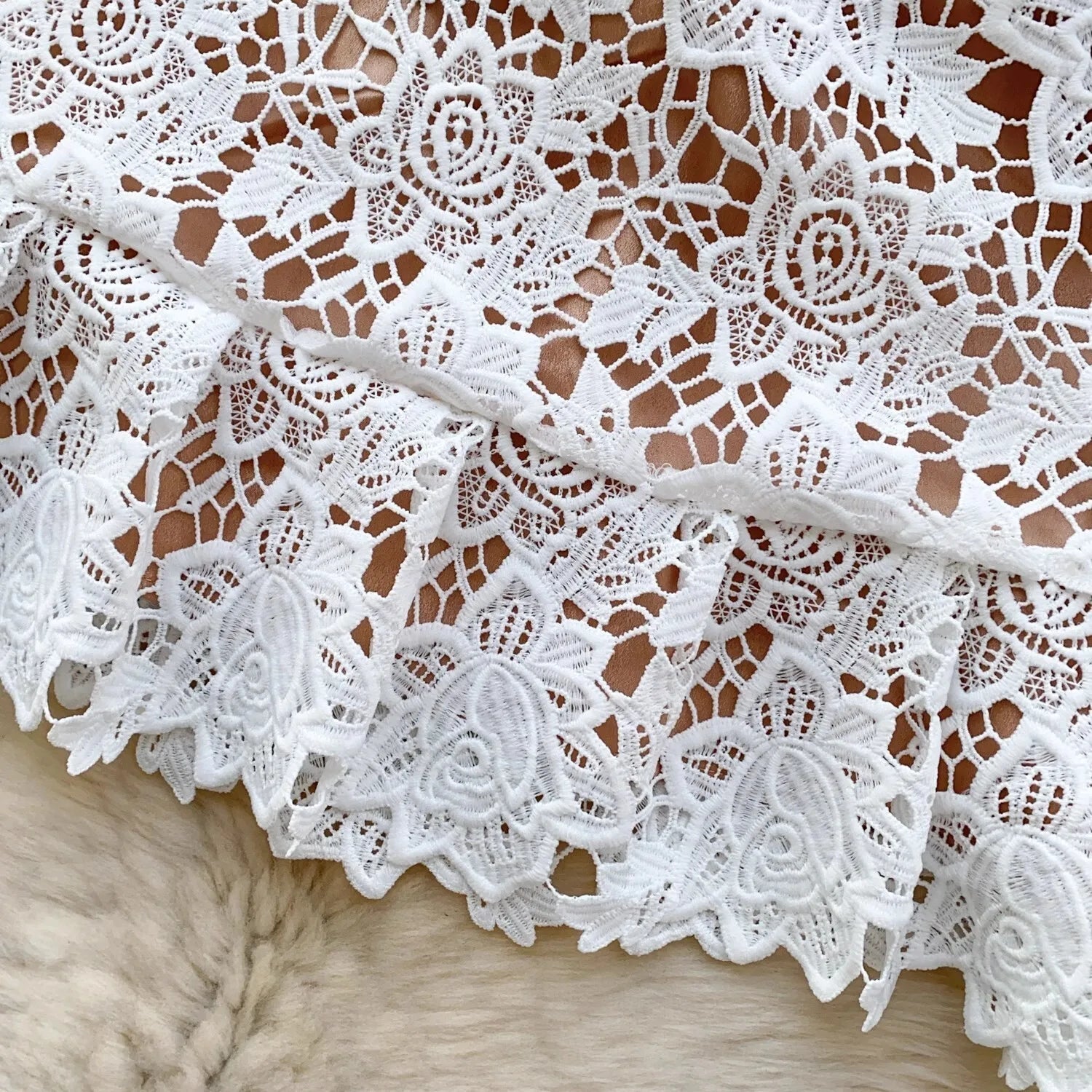 Lace Embroidery Fishtail Party Dresses