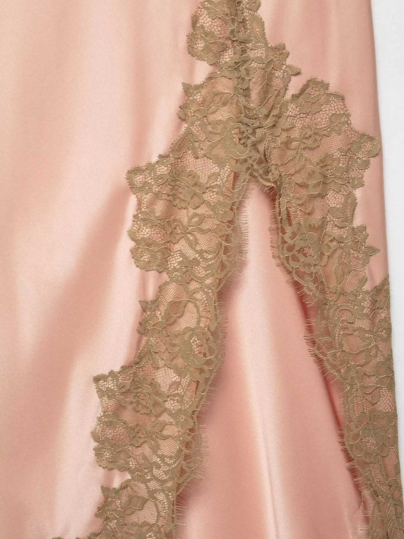 Zara Satin Lace Dress Summer