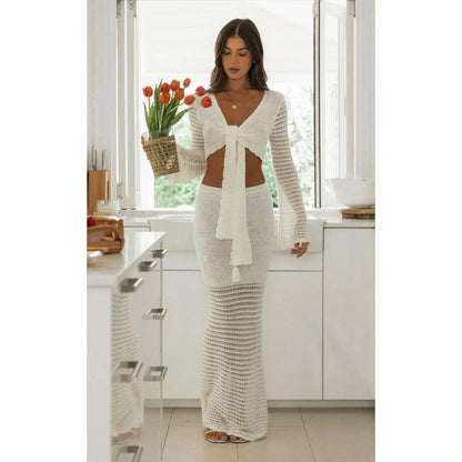 Mesh Knit Beach set