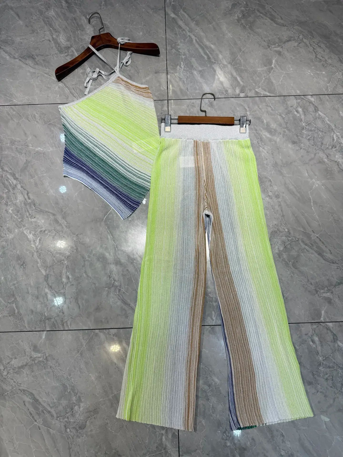 Missoni zig zag Metallic Sequined Striped