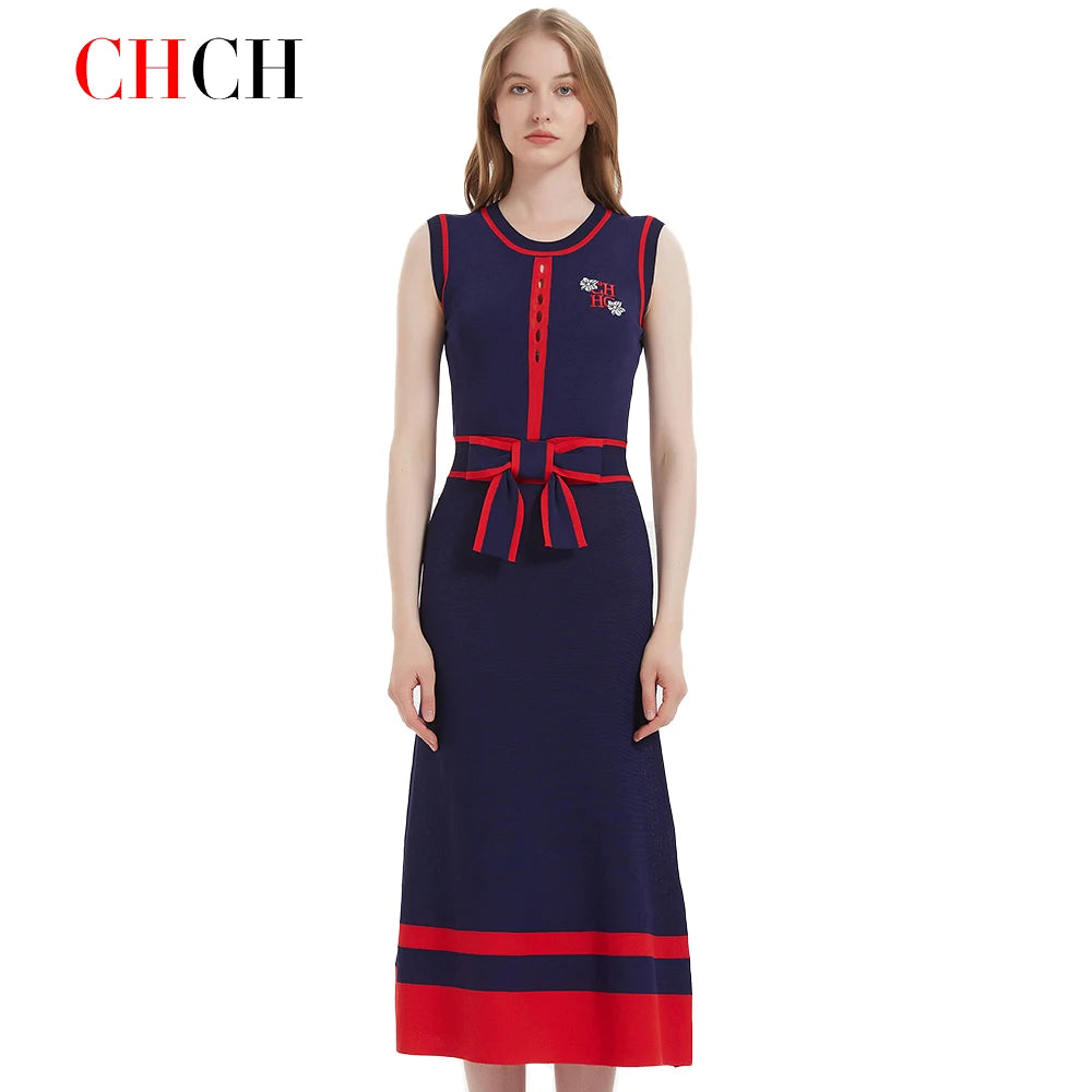 CHCH Women's Dress Knitted