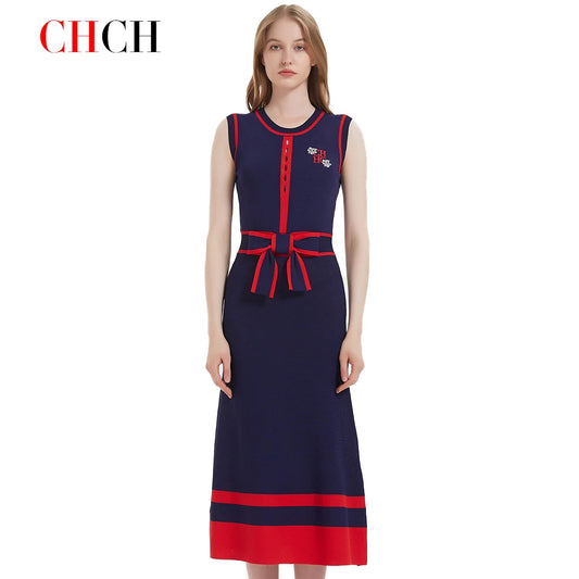 CHCH Women's Dress Knitted