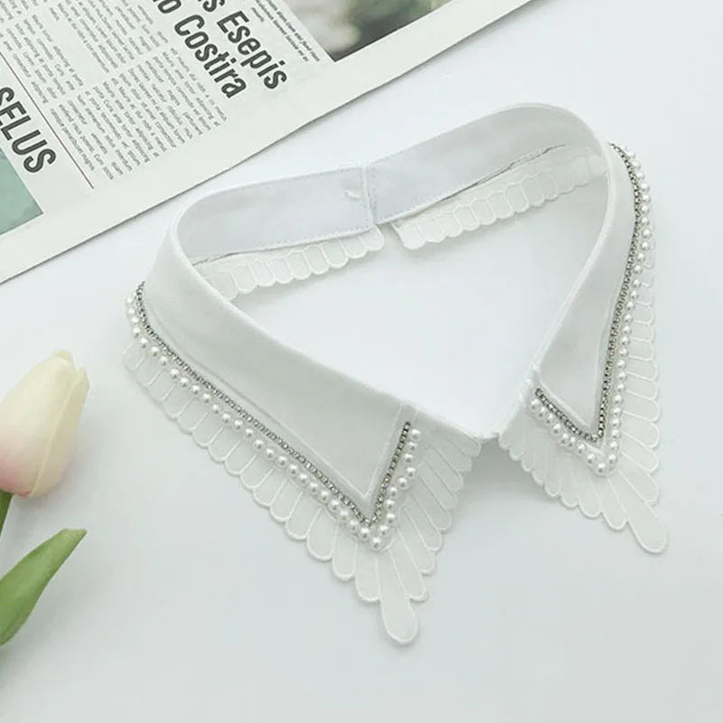Embellished shirt collar- The royals collection